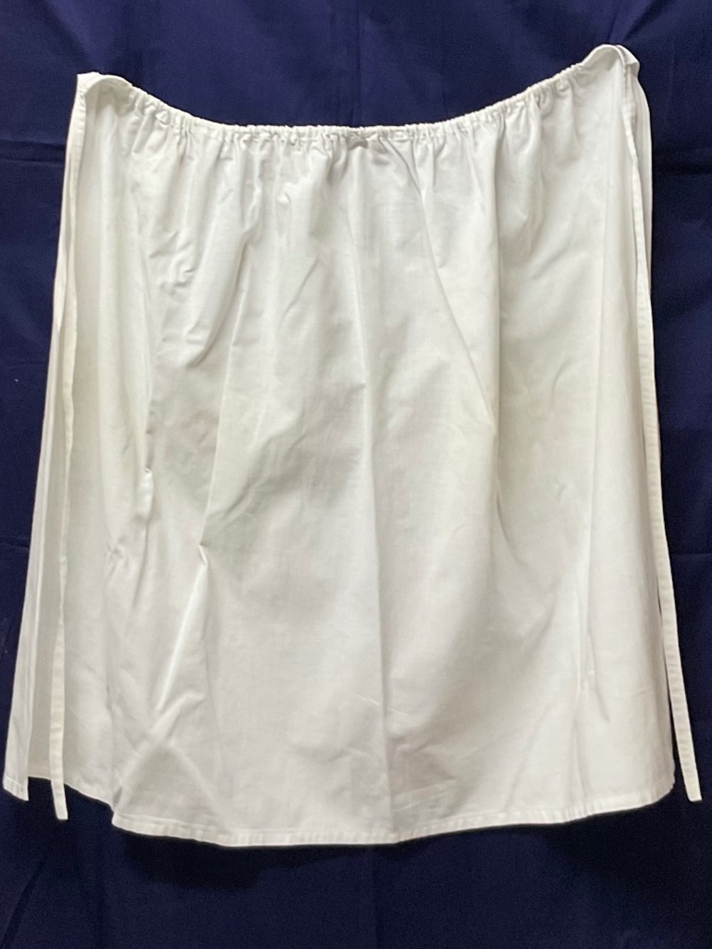 Antique Apron White cotton